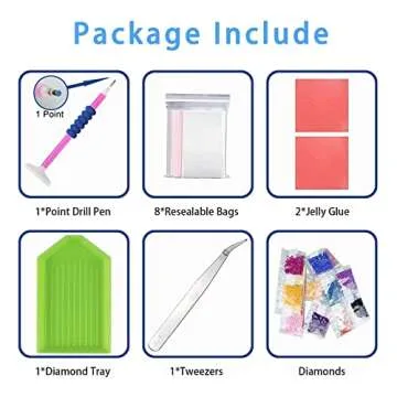 JAKI Diamond Painting Kits - DIY Sparkling Art Kit