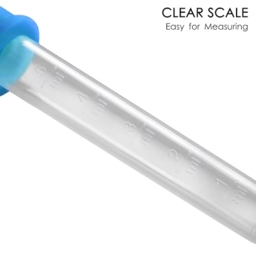 KLDSCP Colorful Eye Droppers Set for Kids Crafts