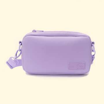 Lucy & Co. Crossbody Treat Bag, Pet Treat Pouch, Fanny Pack, Shoulder Bag, Wear 3 Ways, Hidden Poop ...