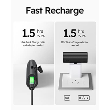 VEGER 5000mAh USB C Fast Charging Power Bank for Android