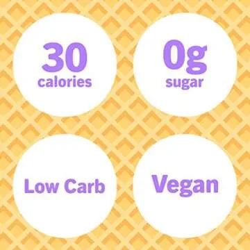 Sugar-Free Ice Cream Cones - Low-Cal, Vegan Friendly