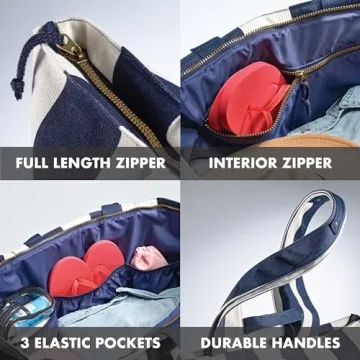 Fit & Fresh Weekender Bag for Women, Stylish Travel Tote