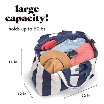 Fit & Fresh Weekender Bag for Women, Stylish Travel Tote