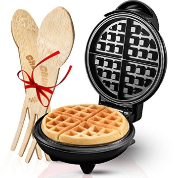 Burgess Brothers Mini Waffle Maker Portable Non-Stick Iron