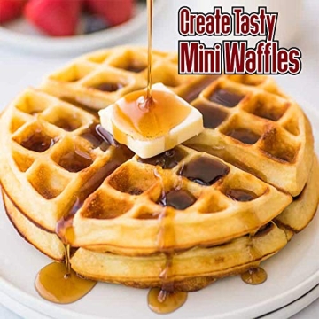 Burgess Brothers Mini Waffle Maker Portable Non-Stick Iron