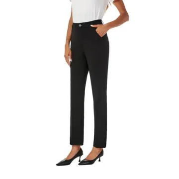 iChosy Women's Professional Ankle Pants with Pockets