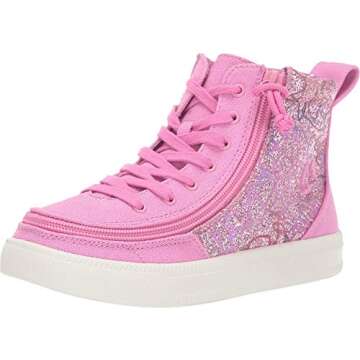 BILLY Footwear Kids Classic Lace High (Toddler/Little Kid/Big Kid) - Shoes for Kids - Canvas Upper -...