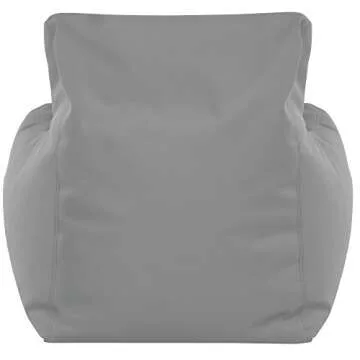 ECR4Kids Bean Bag Chair and Ottoman Set for Kids