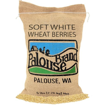 Premium Glyphosate Residue Free Soft White Wheat Berries