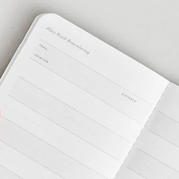 Letterfolk Hike Passport Journal for Outdoor Adventures