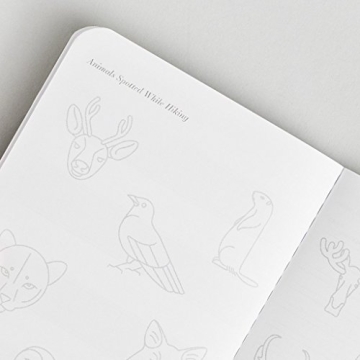 Letterfolk Hike Passport Journal for Outdoor Adventures