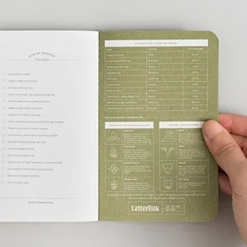 Letterfolk Hike Passport Journal for Outdoor Adventures