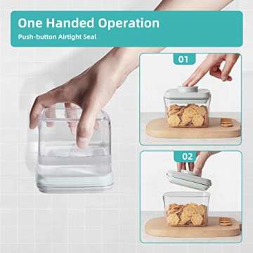 Ankou Airtight Container Set - Easy Open & Stackable