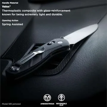 Benchmade - Barrage 583 Tactical Knife with Black Handle (583SBK)