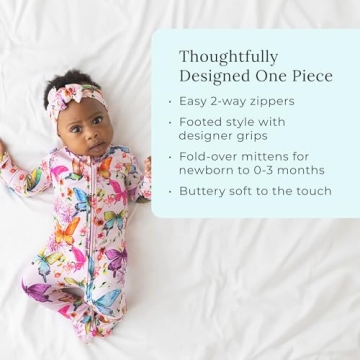 Posh Peanut Baby Girl Sleepers - Bamboo Pajamas