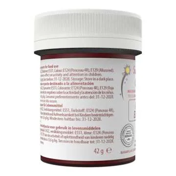 Sugarflair Maximum Concentrated Paste Edible Food Colouring 42g - Red Extra
