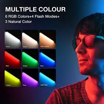 Yesker Light Wand RGB LED Light Stick for Versatile Lighting