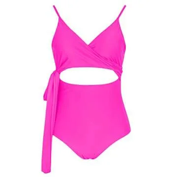 ESONLAR Belted Wrap Swimsuit - Stylish Beachwear for Women