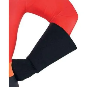 Party City Deluxe Mrs Incredible Costume for Women - Disney The Incredibles Costume Includes Jumpsuit, Gloves & Mask - Costumes for Halloween, Birthday Parties & Themed Event