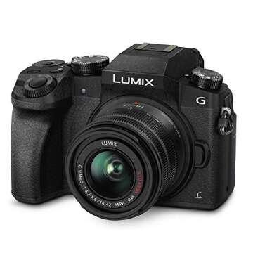 Panasonic LUMIX G7 4K Digital Mirrorless Camera 2 Lens Kit