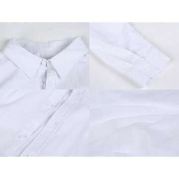 Men's Lightweight Linen Beach Long Sleeve Casual Shirt