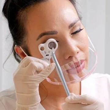 Tina Davies Professional 18 U Nano Microblade - Disposable Microblade - Includes Pigment Ring and Sticky Ruler - Sterile, 8 Pack