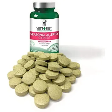 Vet’s Best Seasonal Allergy Relief for Dogs | 60 Chewable Tablets