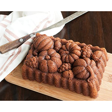Elegant Harvest Bounty Loaf Pan for Perfect Baking