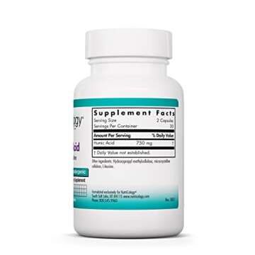 Nutricology Humic Acid Supplement - Immune System Support, Humic Acid for Humans, 750mg Humic Minera...