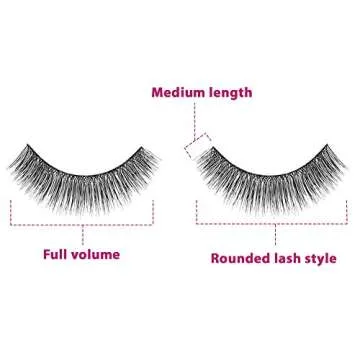 Ardell Double Up 208 Lashes - Dramatic Volume, 4 Pack