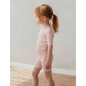 AVAUMA Snug-Fit Baby Pajamas for Boys Girls - Summer Sets