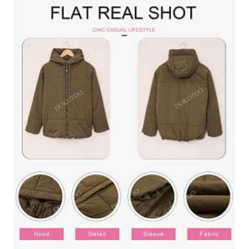 Stylish Dokotoo Women’s Oversized Puffer Jacket