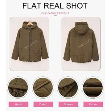 Stylish Dokotoo Women’s Oversized Puffer Jacket