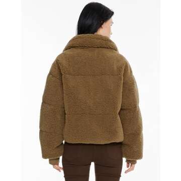 Stylish Orolay Women's Fuzzy Fleece Jacket for Winter