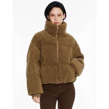 Stylish Orolay Women's Fuzzy Fleece Jacket for Winter