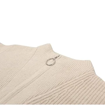 WPCWRQD Women's Trendy Half Zip Sweater for Comfort