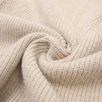 WPCWRQD Women's Trendy Half Zip Sweater for Comfort