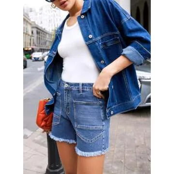 Sidefeel Casual High Waisted Women Shorts - Super Comfort