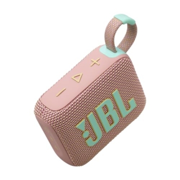 JBL Go 4 - Ultra-Portable, Waterproof and Dustproof Bluetooth Speaker, Big Pro Sound with Punchy bas...