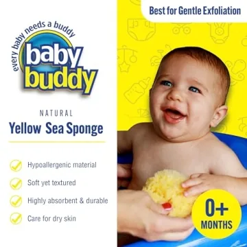 Baby Buddy Natural Yellow Sea Sponge Soft Eco-friendly