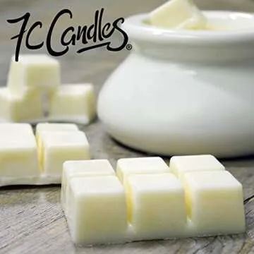 7C Candles Wax Melts, Wax Cubes Strong Scent, Sweet Grace, Long Lasting Scented Wax Melts for Warmer, 7.5 oz (18-Cubes)