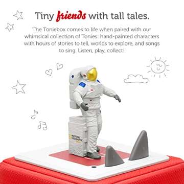 National Geographic Astronaut Audio Toy Character for Tonies