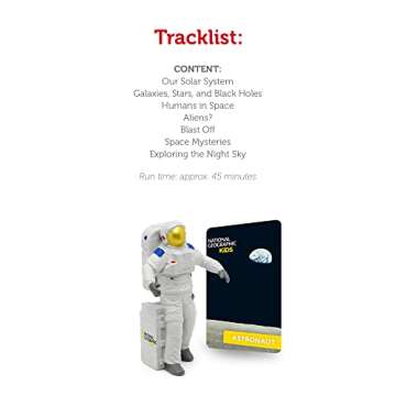 National Geographic Astronaut Audio Toy Character for Tonies