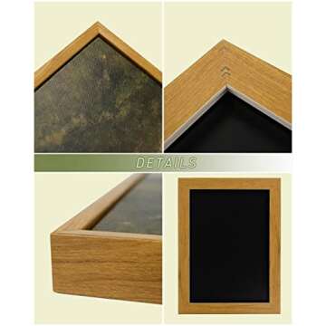 InSimSea Framed Canvas Prints Art Vintage Decor, Dark Academia Retro Decor, Seventeenth Century Lady Classical Painting for Bedroom Bathroom Office, 12"x16"