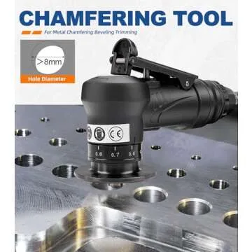 SI FANG Pneumatic Chamfer Tool for Lightweight Metalwork