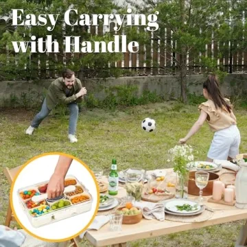 Large Snackle Box: Perfect Portable Snack Organizer