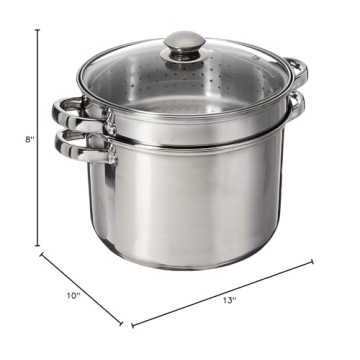 8 Quart Multi-Cookware Set for Perfect Cooking Every Time