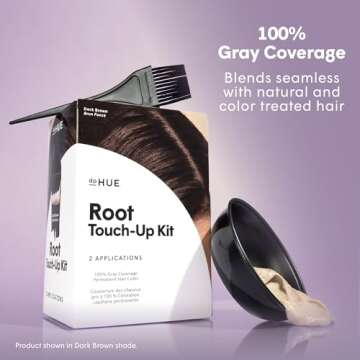 dpHUE Root Touch-Up Kit for Gray Coverage at Home