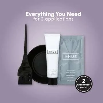 dpHUE Root Touch-Up Kit for Gray Coverage at Home