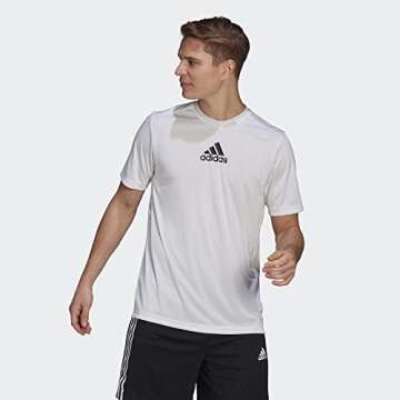 adidas Men's Primeblue Designed 2 Move Tee - Athletic Comfort
